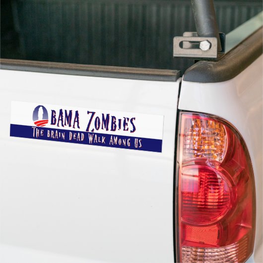 Obama Zombies Bumpersticker (Op Truck)