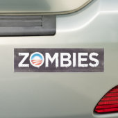 Obama Zombies Bumpersticker (Op auto)