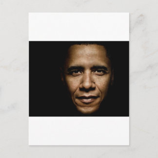 Obama-zwarte Briefkaart
