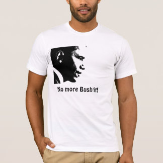 Obama zwarte kopie, geen Struik meer. T-shirt