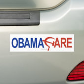 Obamacare - Hammer & Sickle Bumpersticker (Op auto)