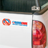 Obamacare - Je kunt niet dom genezen Bumpersticker (Op Truck)