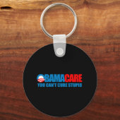 Obamacare - Je kunt niet dom genezen Sleutelhanger (Voorkant)