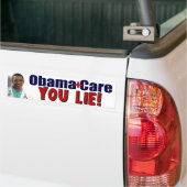 ObamaCare: "Jij liegt!" Bumpersticker (Op Truck)