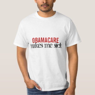 OBAMACARE maakt me ziek T-shirt