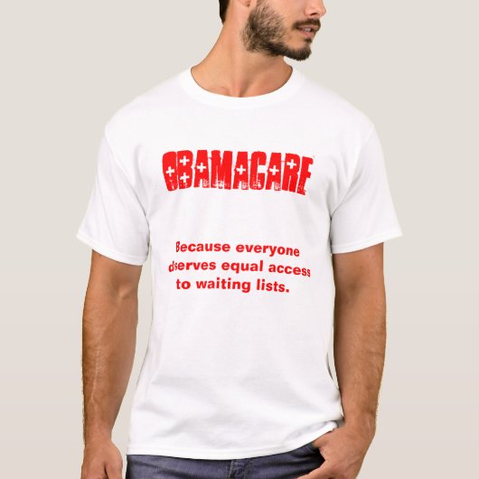 Obamacare T-shirt (Voorkant)