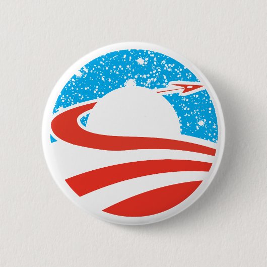 Obamanaut Button (Voorkant)