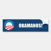 OBAMANOS (2) BUMPERSTICKER (Voorkant)