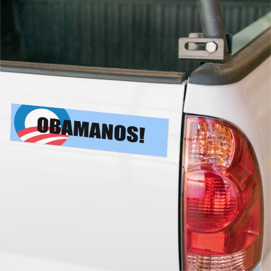OBAMANOS (2) BUMPERSTICKER (Op Truck)