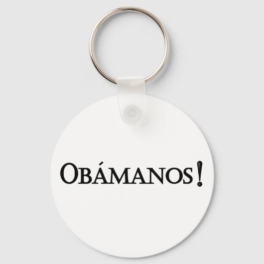 Obamanos sleutelhanger (Voorkant)