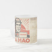 ObaMao-Mok Matglas Koffiemok (Voorkant links)