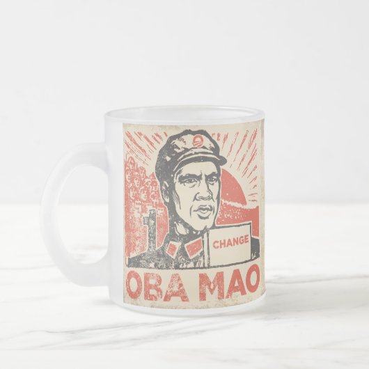 ObaMao-Mok Matglas Koffiemok (Links)
