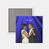 Obama's dansen, eindelijk! magneet (Voorkant / Achterkant)