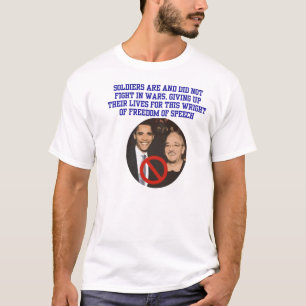 Obama's dominee Wright T-shirt