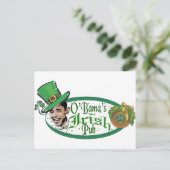 Obama's Irish Pub Briefkaart (Staand voorkant)