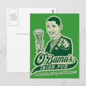 Obama's Irish Pub Briefkaart (Voorkant / Achterkant)