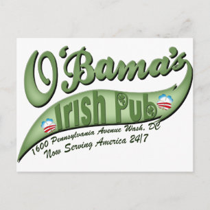 O'bama's Irish Pub Briefkaart