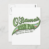 O'bama's Irish Pub Briefkaart (Voorkant / Achterkant)