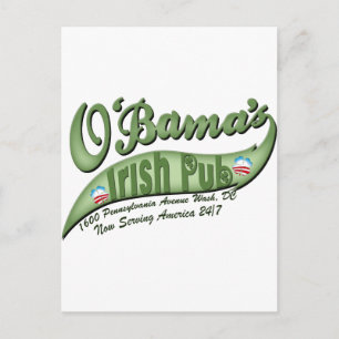 O'bama's Irish Pub Briefkaart