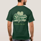 Obama's Irish Pub T-Shirt (Achterkant)