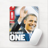 Obama's nummer één mousepad muismat (Met muis)