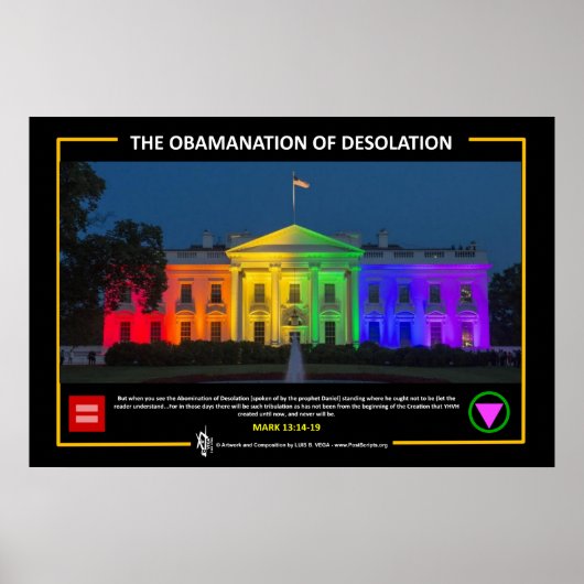Obamatie Poster (Voorkant)