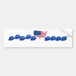      OBAMAYALL BUMPERSTICKER