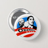 OBAMDEN 2008-Button Ronde Button 5,7 Cm (Voorkant /achterkant)
