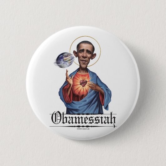 Obamessiah Button (Voorkant)
