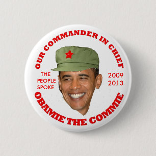 OBAMIE HET COMITÉ RONDE BUTTON 5,7 CM