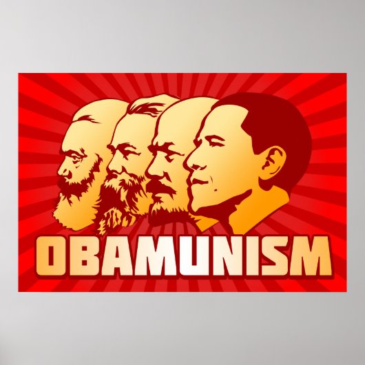 Obamunisme Poster (Voorkant)