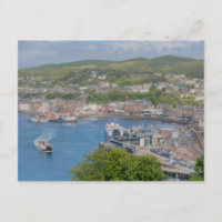 Oban Harbor Aerial uit Pulpit Hill