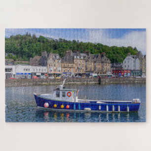 Oban Haven Schotland Visserijboot Zee Oceaan Reize Legpuzzel