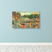 Oban impressionistic canvas afdruk (Insitu (Houten vloer))