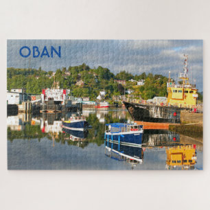 Oban reflections, western Schotland Legpuzzel