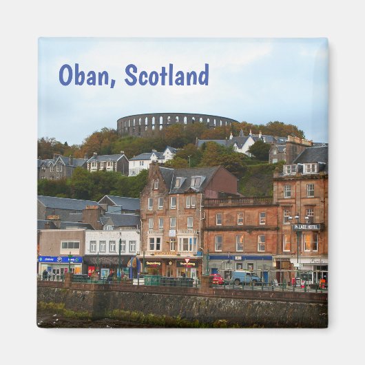 Oban, Schotland groet Magneet (Voorkant)