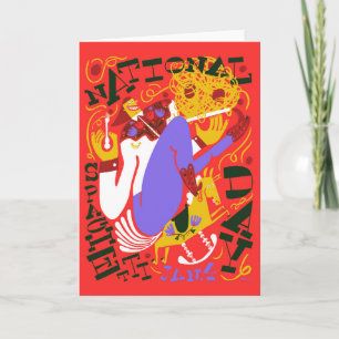 Obcure Holidays National Spaghetti Day January Kaart