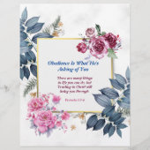 Obedience is wat hij van je linnenpapier vraagt (Achterkant)