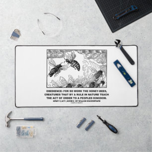 Obedience Work Honey-Bees Henry V Shakespeare Bureaumat
