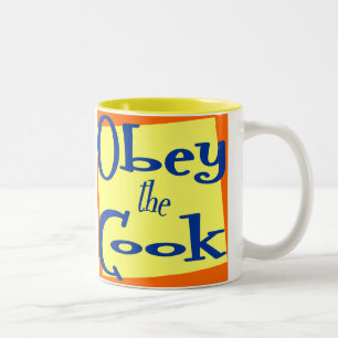 Obéissez à la cuisine amusante de Cook Dire Mug