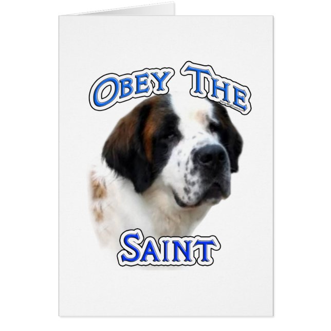 Obéissez au Saint (Devant)