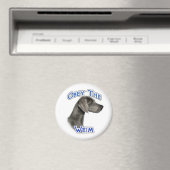 Obéissez au Weimaraner - Magnet (In Situ (Lave-vaisselle))