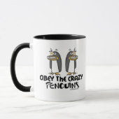Obéissez les tasses folles de pingouins - (Gauche)