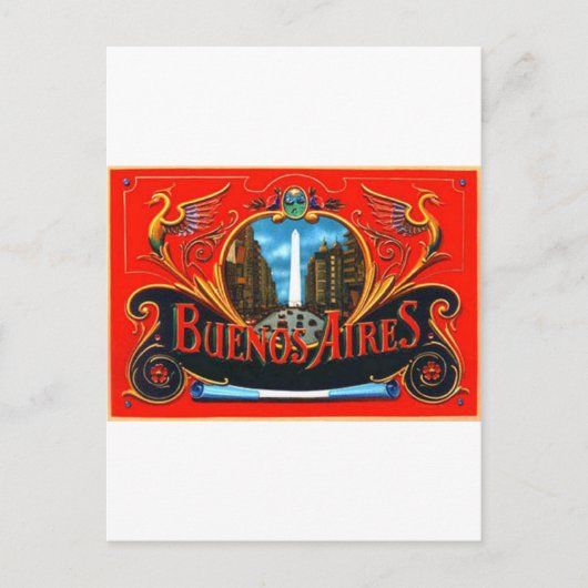 Obelisco firulete briefkaart (Voorkant)