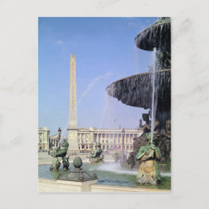 Obelisk, oorspronkelijk afkomstig uit Luxemburg, o Briefkaart