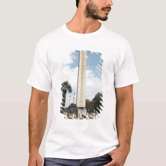 Obelisk van Theodosius I, met een Romeinse basis T-shirt (Voorkant)