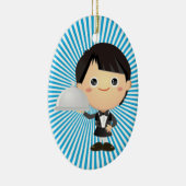 Ober - Bewaker - SRF Keramisch Ornament (Rechts)