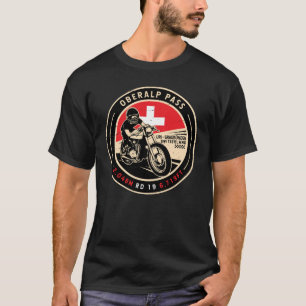 Oberalp Pass   Zwitserland   Motorfiets T-shirt