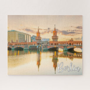 Oberbaum Bridge, Berlijn, Duitsland Legpuzzel