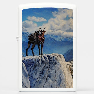 Oberhalsi Pack Goat/ID Mountains/hart/gekartoonden